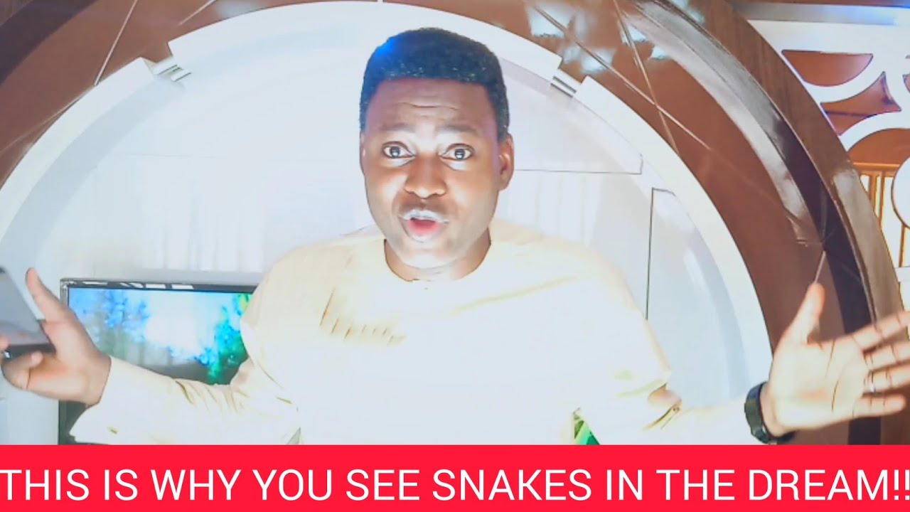 THIS IS WHY U SEE SNAKES IN YOUR DREAM!!!