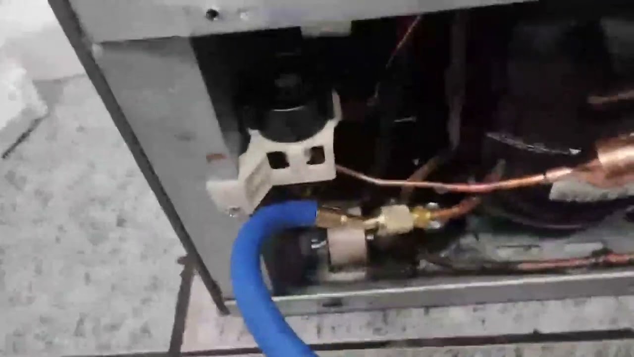 refrigerador Samsung french door RFG28 troca do compressor inverter passo a passo 1199264-3120
