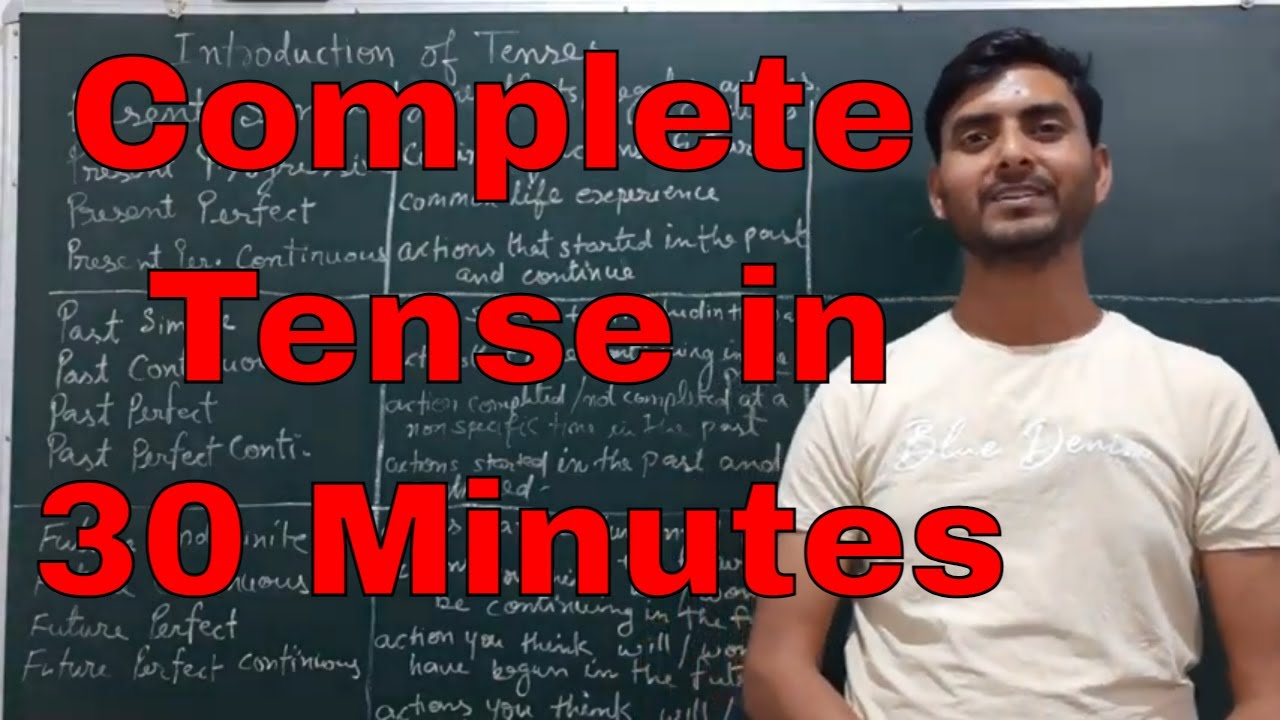 Complete Tense in 30 Minutes | Present, Past and Future Tense | English Point