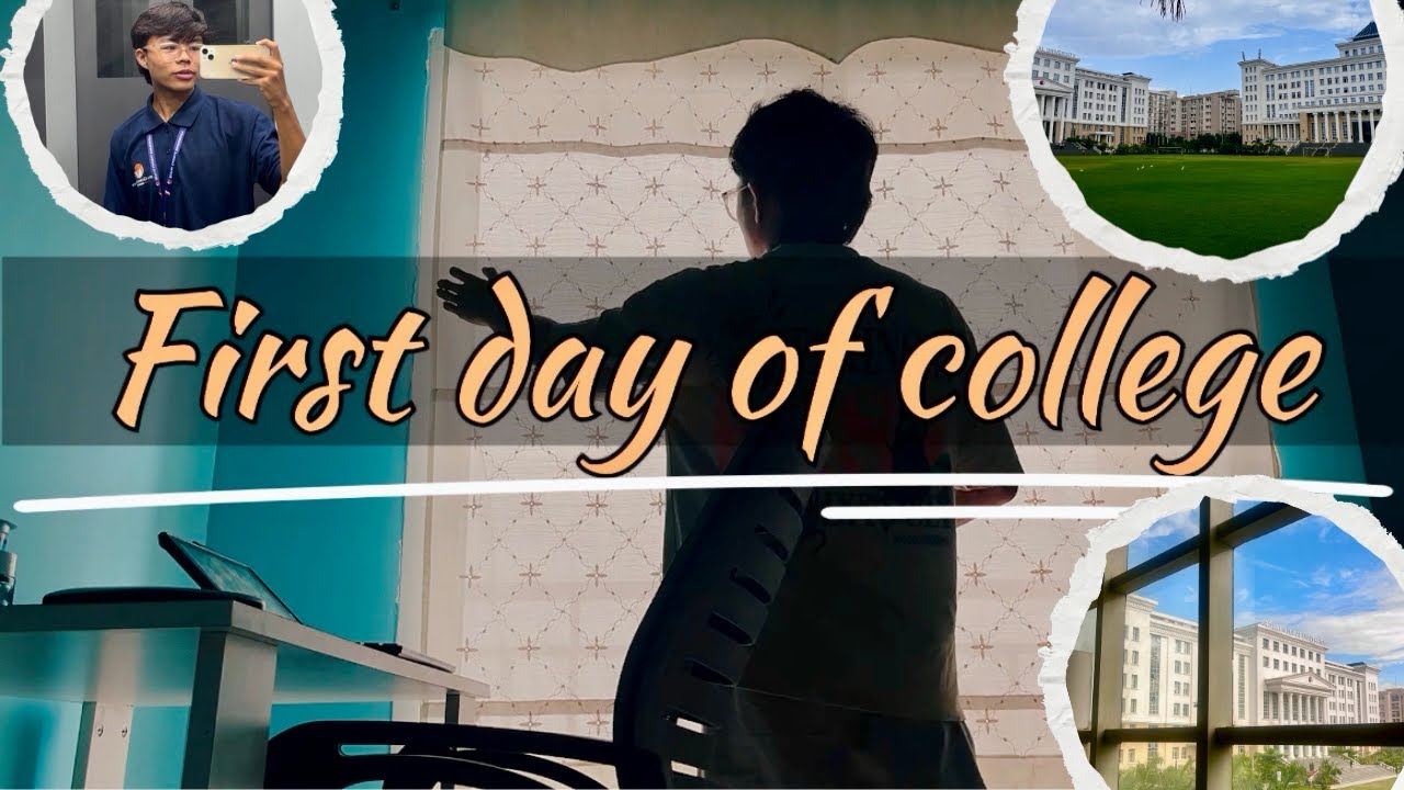 First Day of College in India! | Royal Global University Orientation 2025