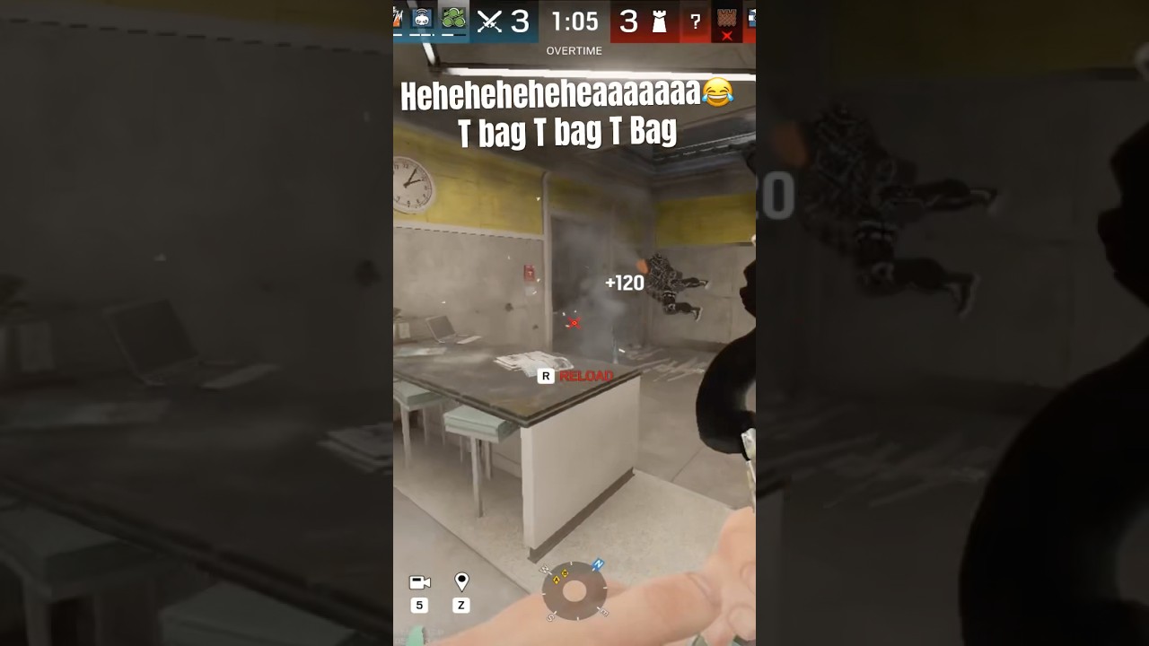 Insane Clutch Plays from Rainbow Six Siege Highlights! #shorts