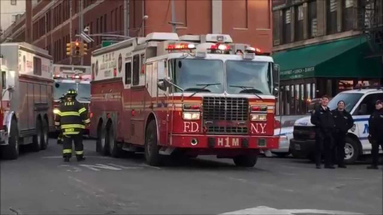 FDNY, NYPD & NYCEMS SERVICES RESPONDING & ON SCENE OF MAJOR BUILDING COLLAPSE IN MANHATTAN.