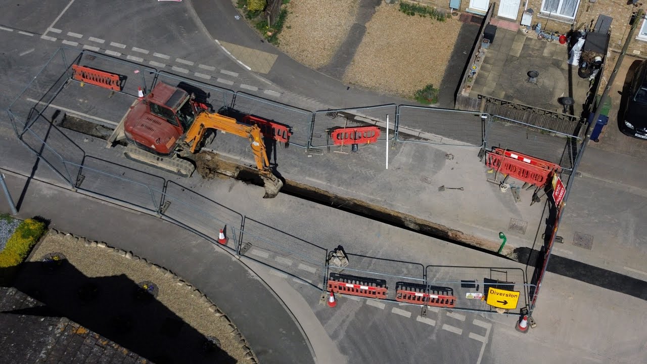 Audit Update Video on March Cambridgeshire Gaul Road Closed for 8 weeks🛸🎥🏗️🚧🚧🚧🚧🚧🚧👷👷👷🛑❌