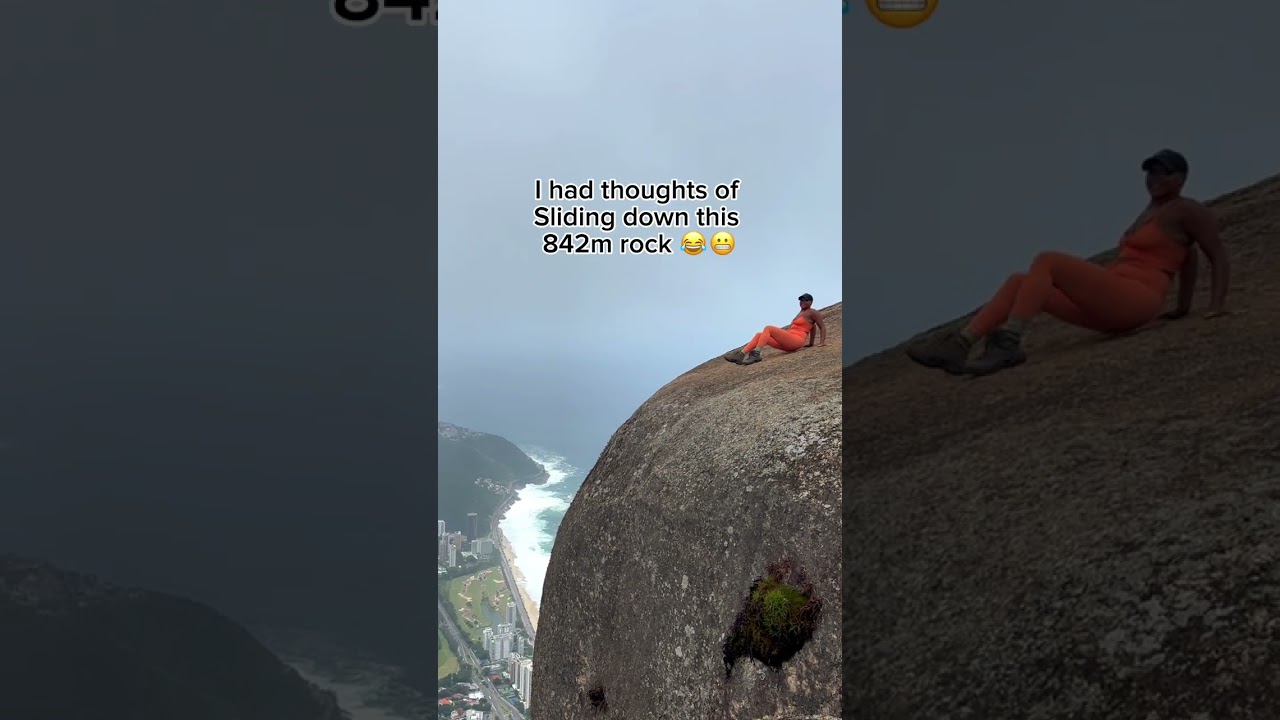 How I Got to the Tip of Pedra da Gavea ! Would you do this? #pedradagavea #rockclimbing #travel