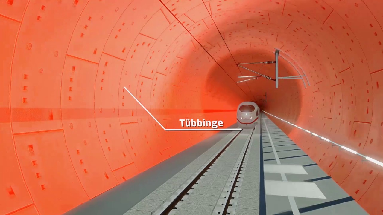 Visualisierung: Streckenführung im PfA 1.2 Ötigheim-Rastatt Süd