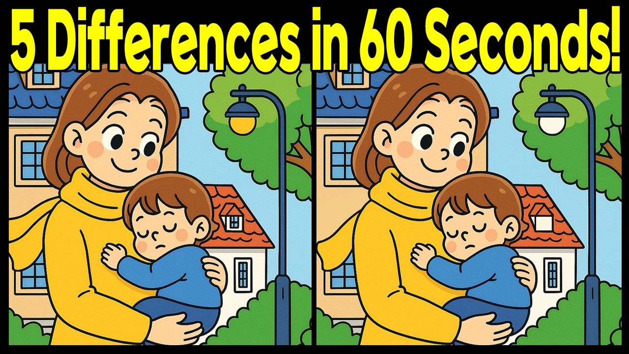Eagle Eyes Only! Find 5 Differences Before Time’s Up