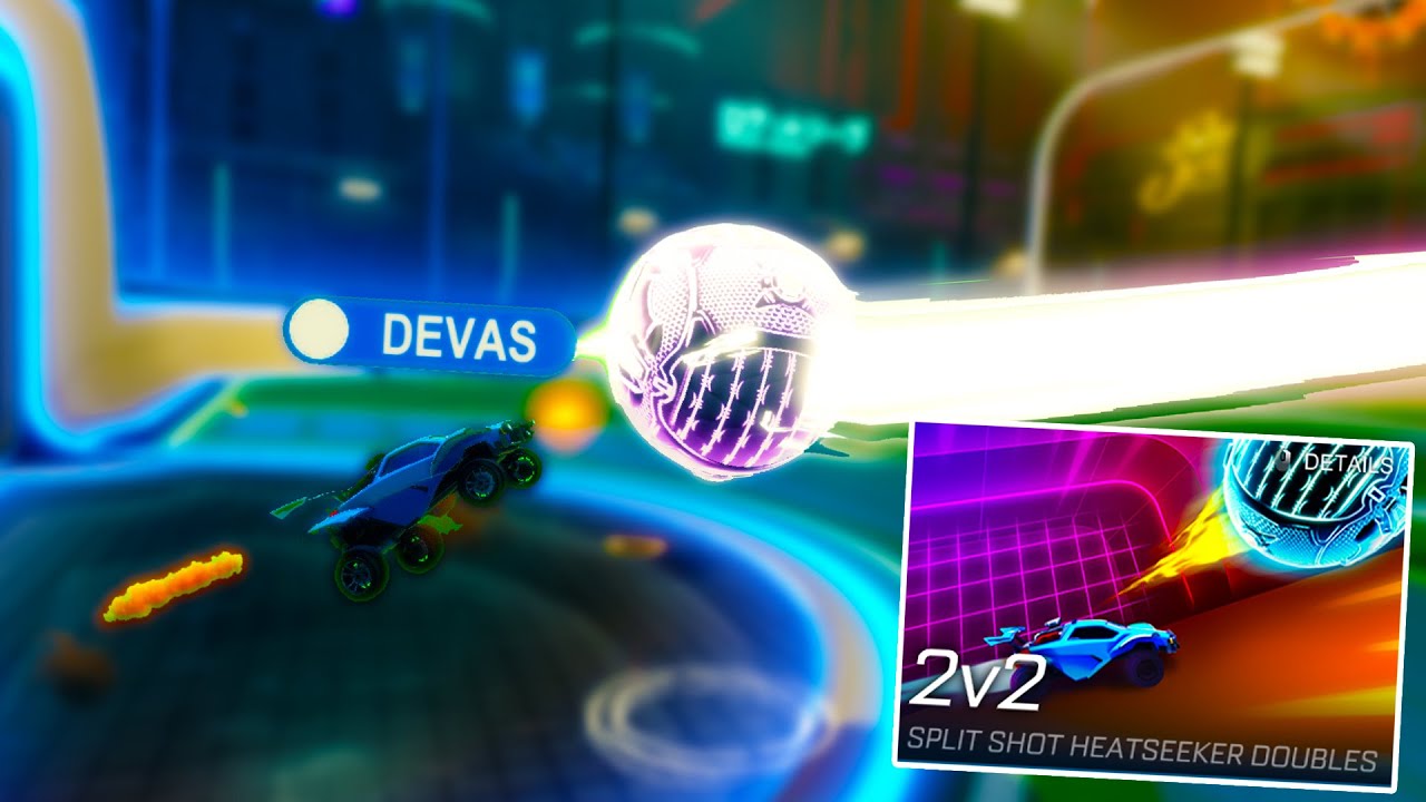 INSANE 103MPH Redirects in Rocket League Heatseeker!