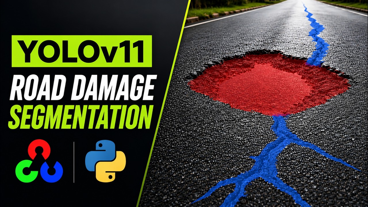 How to Train YOLOv11 on a Custom Dataset for Road Damage Segmentation