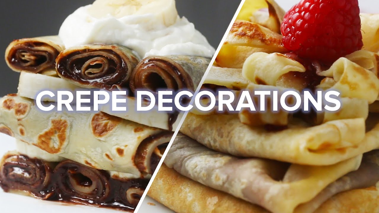4 Creative Crepe Decorations