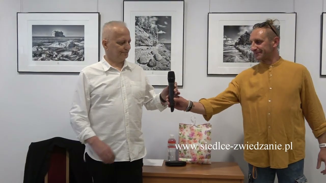 Siedlce. Wystawa fotografii.  Paweł Bączyk. 1.06.2023r.