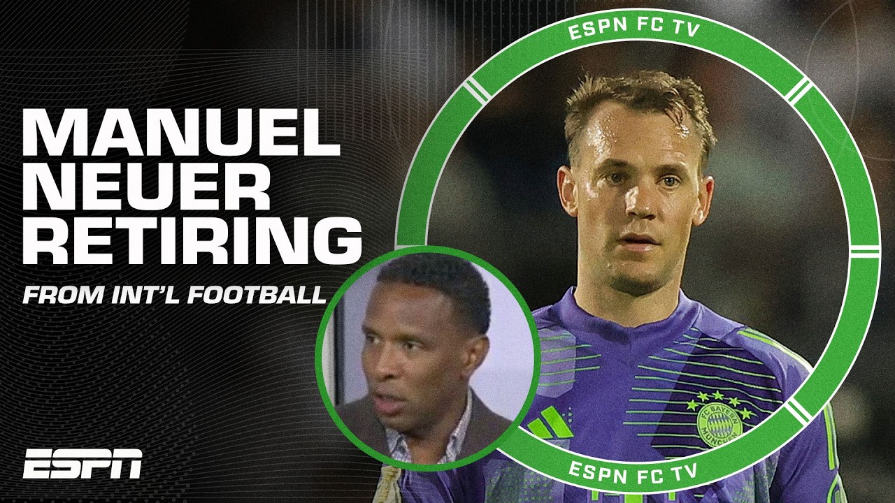 Manuel Neuer retiring from international football 🇩🇪 'He CHANGED the game!' - Shaka Hislop | ESPN FC