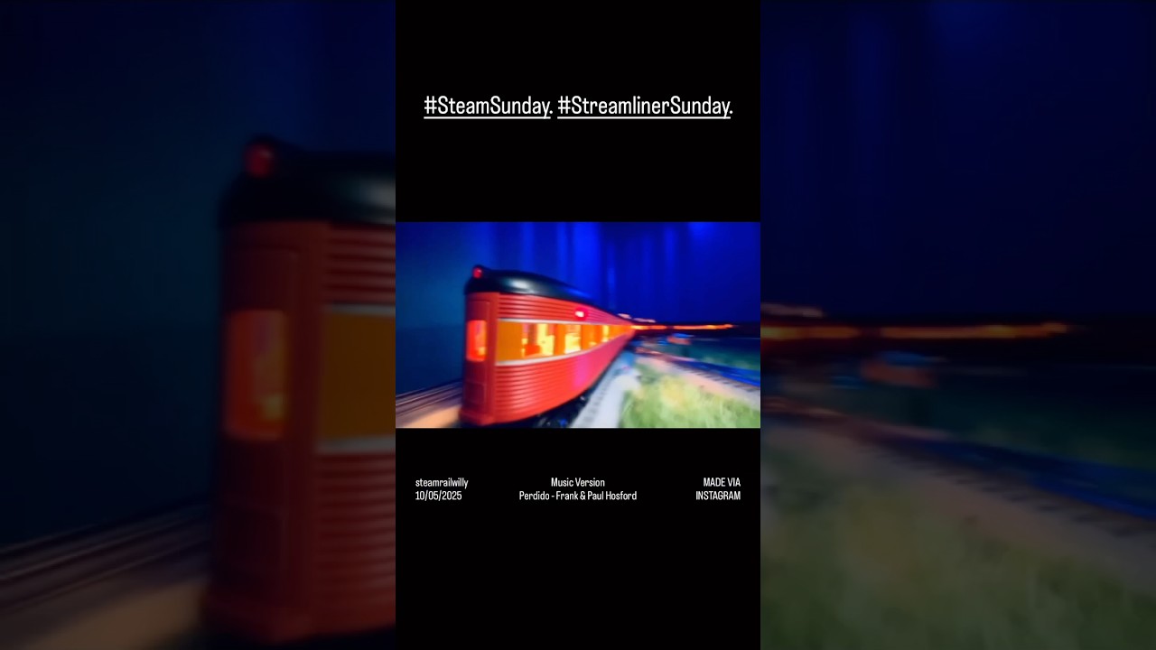 w/Music (Perdido - Frank & Paul Hosford) 10/05/2025 #steamsunday #streamlinersunday