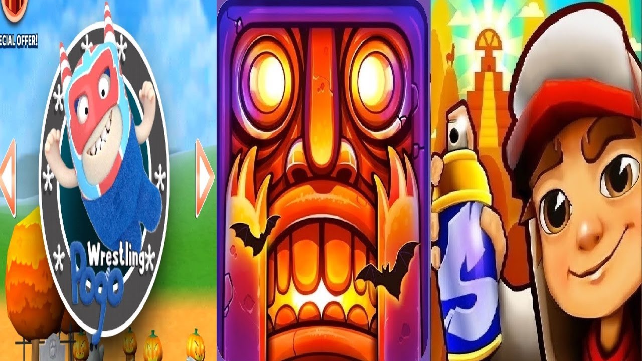 Oddbods Turbo Run Halloween 2020 Wrestling Pogo VS TEMPLE RUN 2 HALLOWEEN 2020 VS Subway Surfers