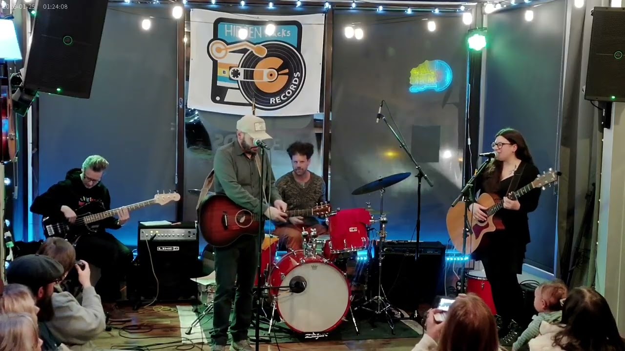 Tiny Cities Record Release Show live @ Hidden Tracks Records 1/24/26