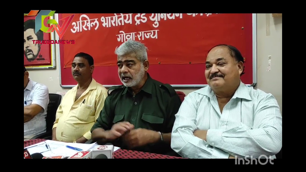 Kadamba Bus Union and ALL INDIA TRADE UNION CONGRESS (AITUC)  holding a PRESS CONFERENCE