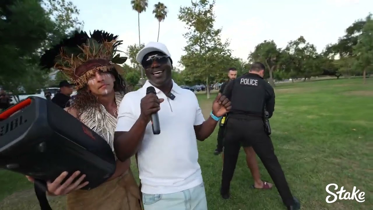 Akon Sings Locked up With Predator Who is Getting Arrested LIVE on KICK twitch final cut