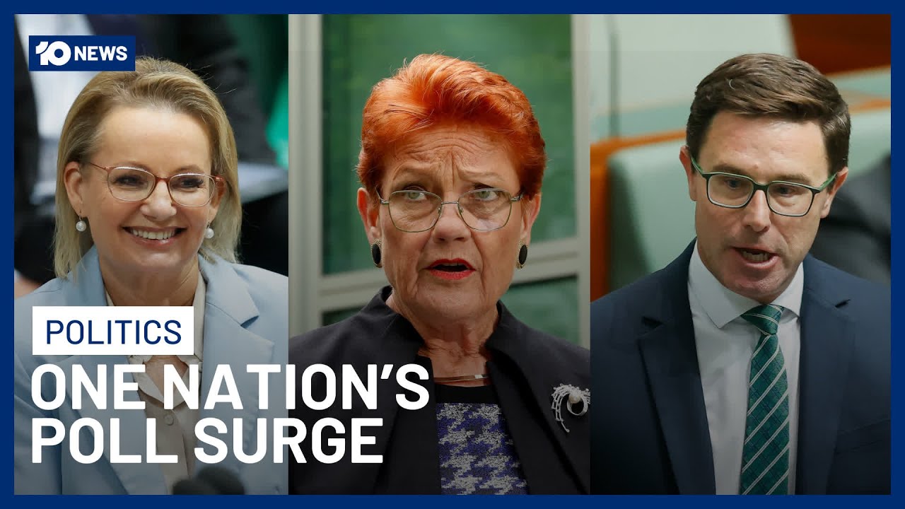 Latest Polling Reveals Coalition Primary Vote Sinks As One Nation Surges | 10 News