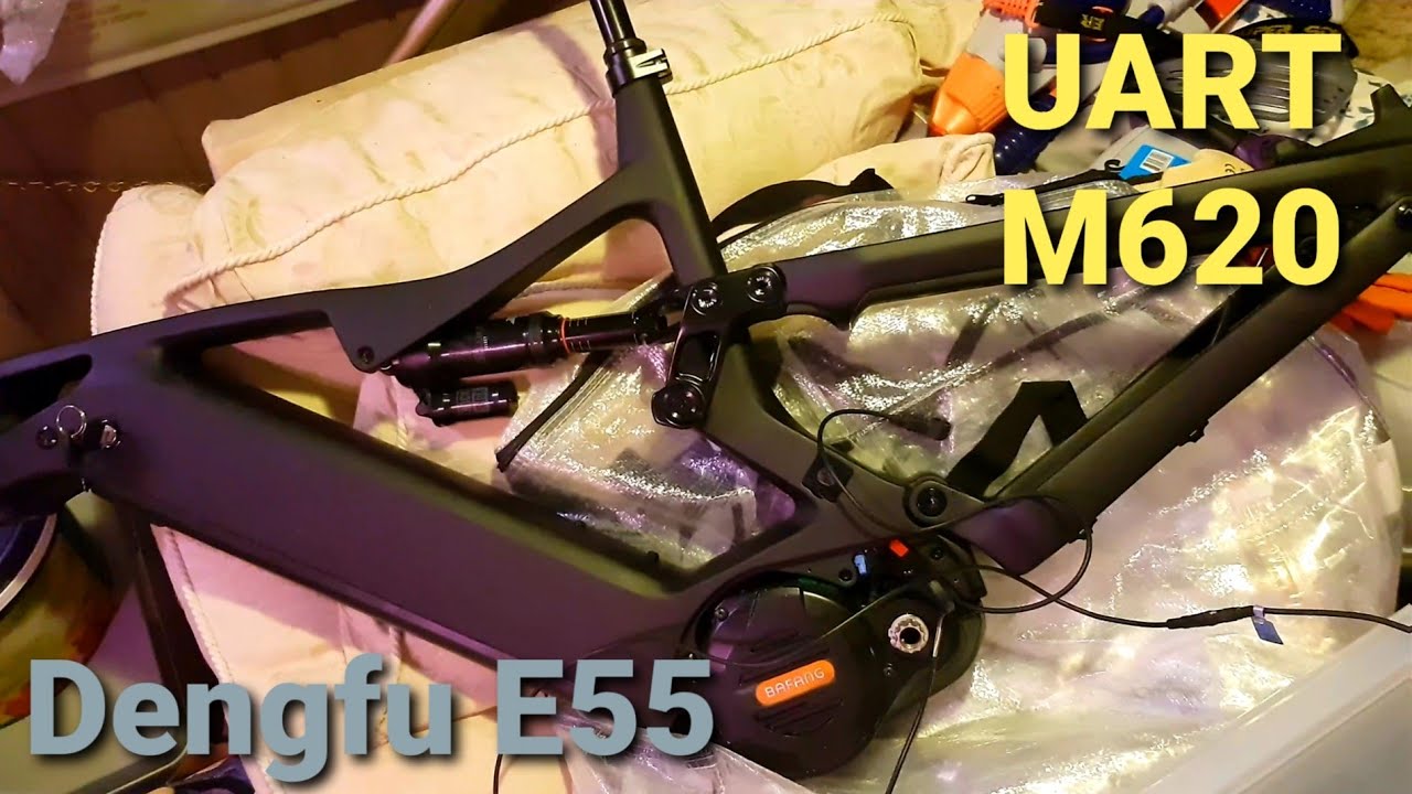 Yes, you can use the UART Bafang M620/G510 motor with the Dengfu E55