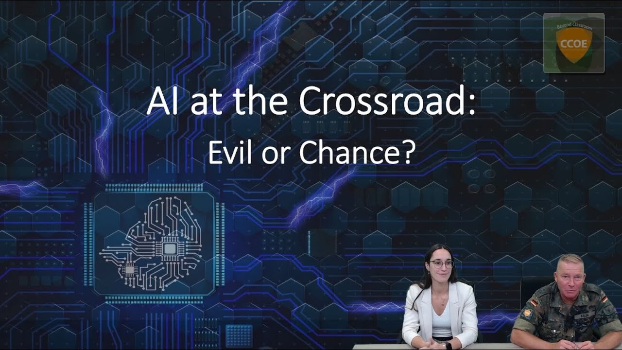 Webinar - AI at the Crossroad: Evil or Chance?