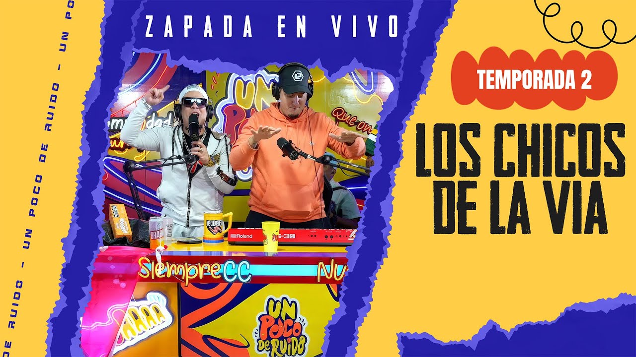 LOS CHICOS DE LA VIA / Zapada EN VIVO en UN POCO DE RUIDO !