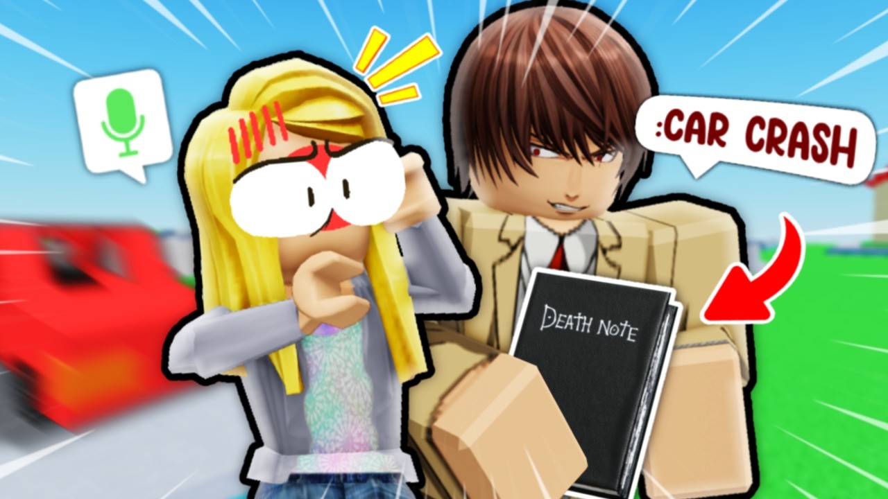 ТРОЛЛИНГ АДМИНА С ПОМОЩЬЮ DEATH NOTE В РОЛИ КИРЫ! (Roblox VC)