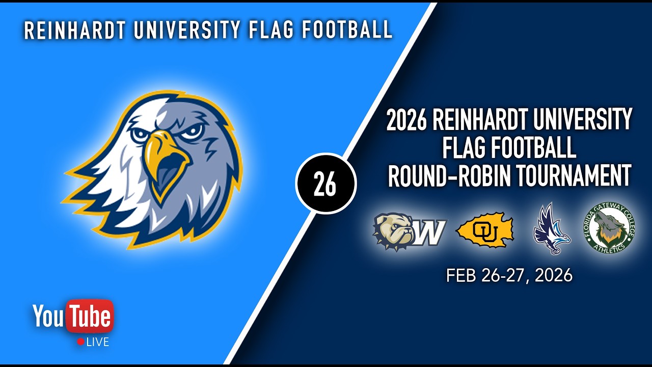RU Flag Football Round Robin | Reinhardt vs Wingate | Game One
