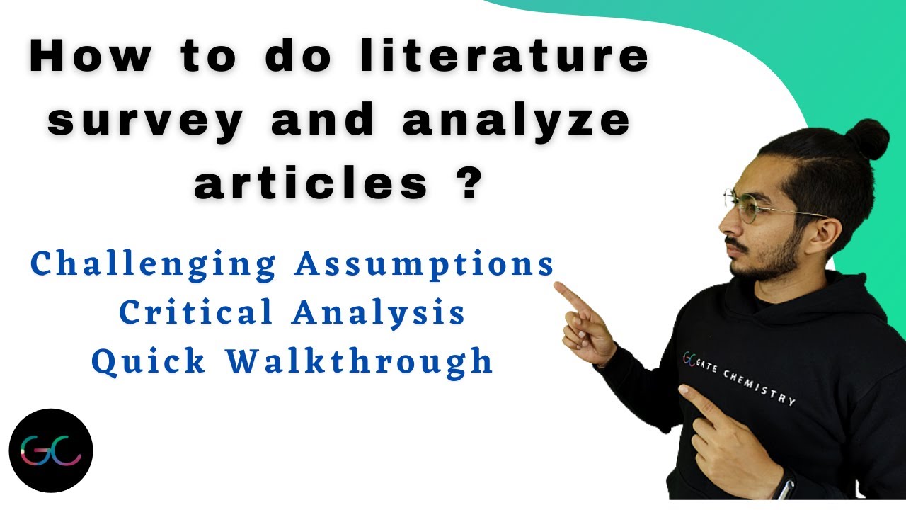 How to do literature survey and understand research articles ?