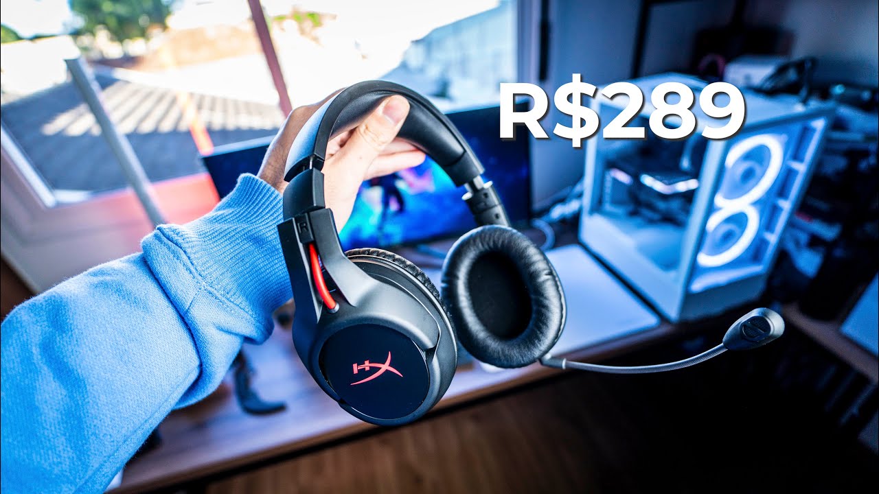 Melhor Headset sem FIO BARATO !!! Hyperx Cloud Flight