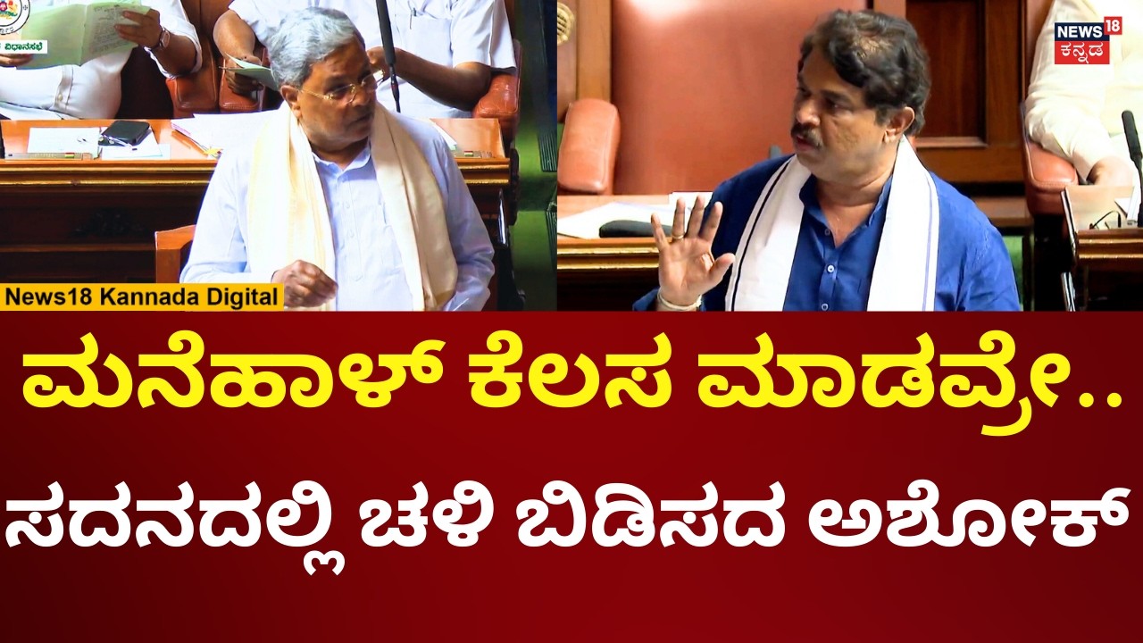R Ashok In Assembly Session 2026 | ಸರ್ಕಾರದ ಕೆಲಸಕ್ಕೆ ರೊಚ್ಚಿಗೆದ್ದ ಅಶೋಕ್ | N18V
