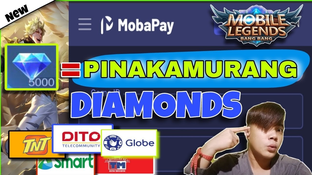 NEW! PAANO MAG RECHARGE NG DIAMONDS SA ML GAMIT ANG LOAD STEP BY STEP TUTORIAL