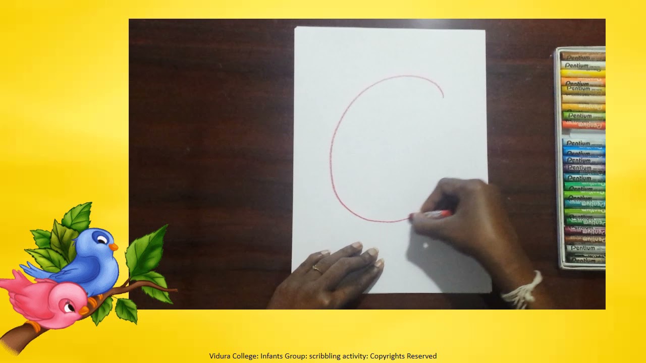 Infants Group   Scribbling activity