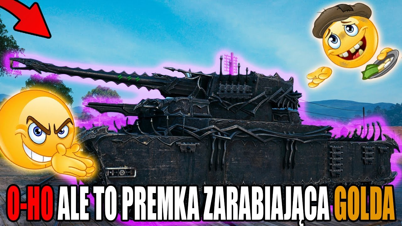 🟡 O-HO PREMIUM które ZARABIA GOLDA w Mir Tankov XDD