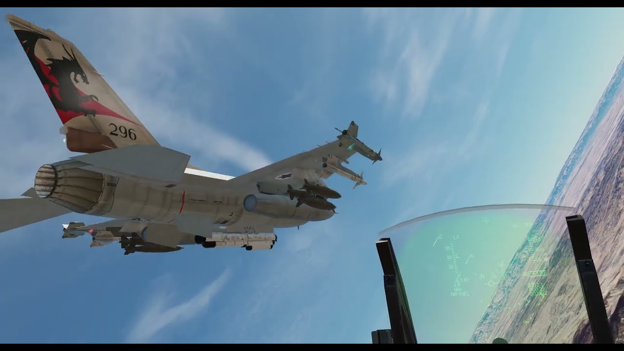 Falcon BMS - Israel - Dogfight F4+F 16