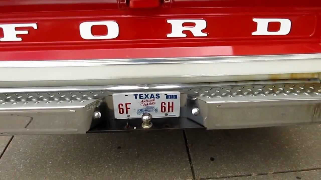 1967 Ford F100 Survivor, v-8 automatic, cold A/C for sale in Texas