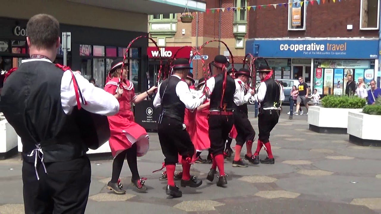 Morris Dance - Stourbridge invaded by Morris Dancers 1st June 2019