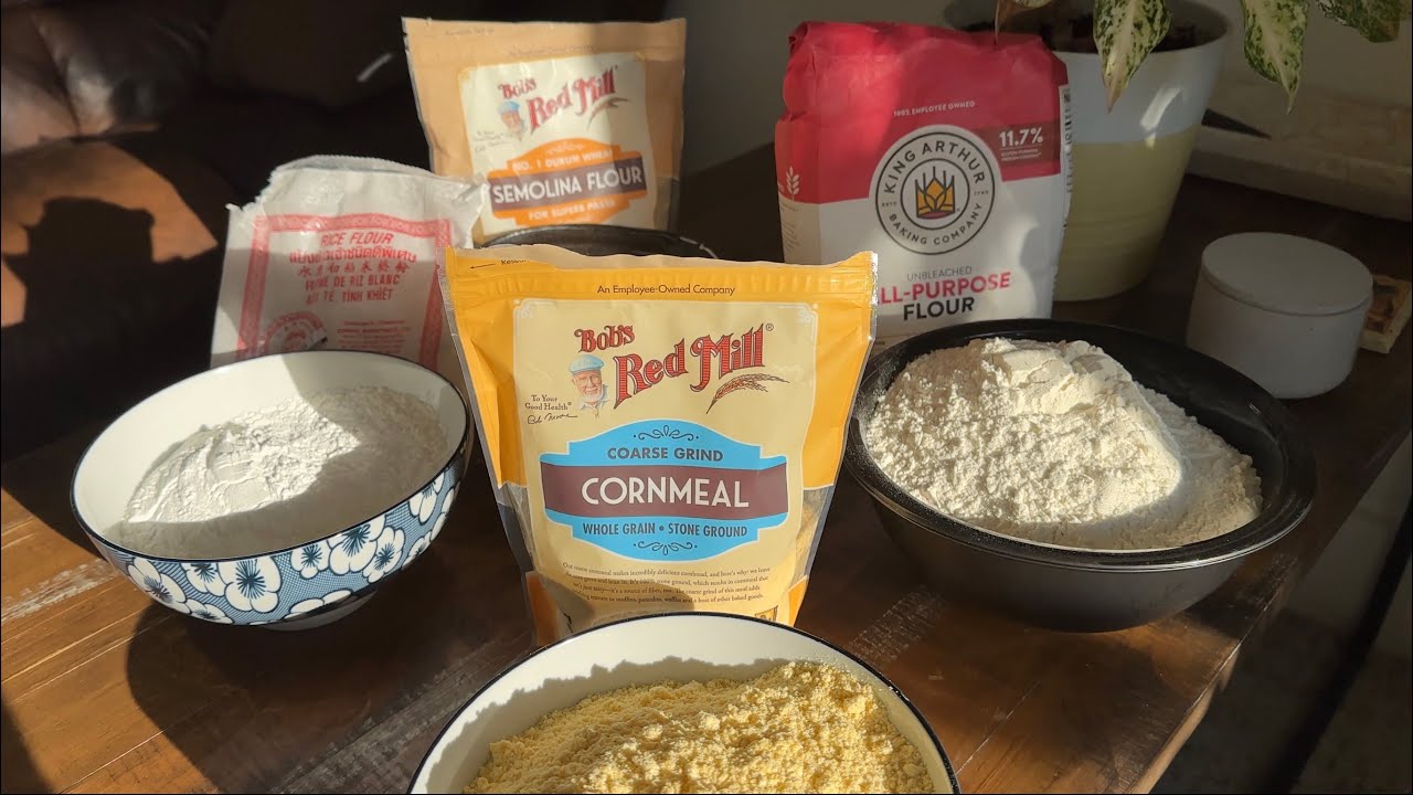 Лучшая мучная смесь для растягивания теста для пиццы!