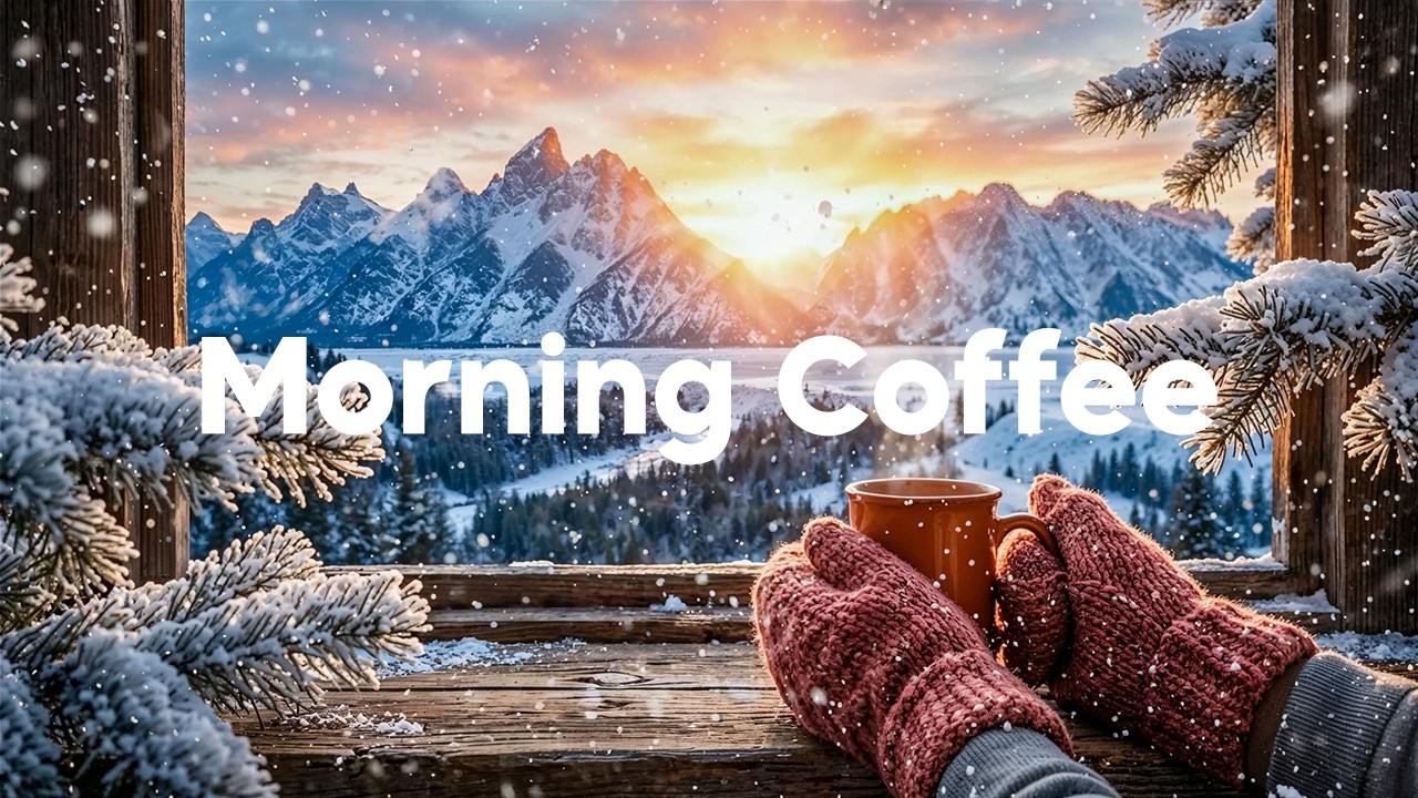 Утренний кофе ☕❄️ Веселая музыка для идеального дня ☀️ Расслабляющая хиппи-хаус музыка 2026