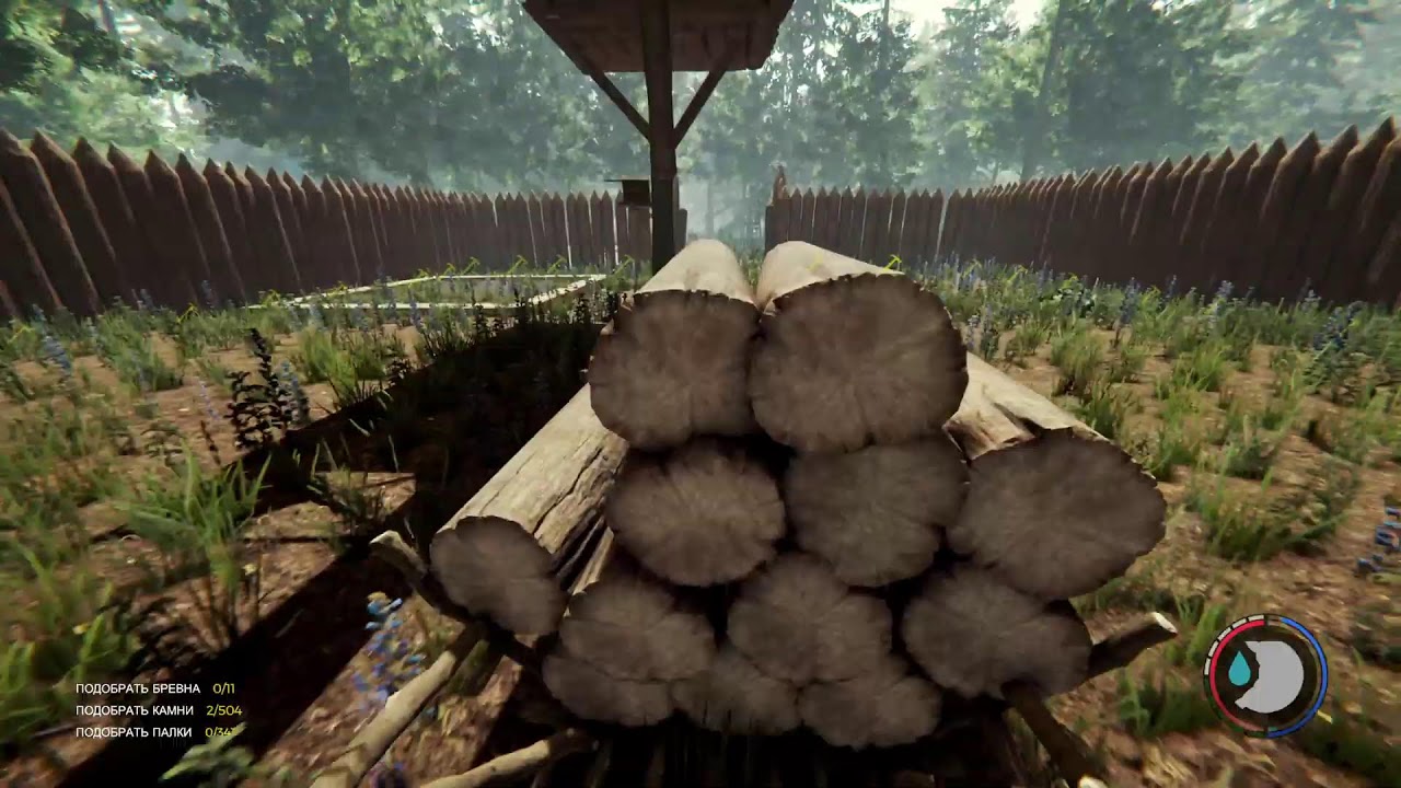 Играем в The Forest в 2025 - Пробуем выжить на тропическом острове в полном одиночестве