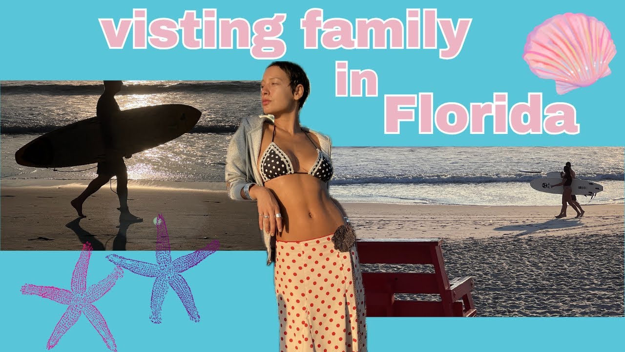 VLOG: NYC ✈️ FL-- FAMILY TIME! Cooking, beach, dominoes, birthday, etc.