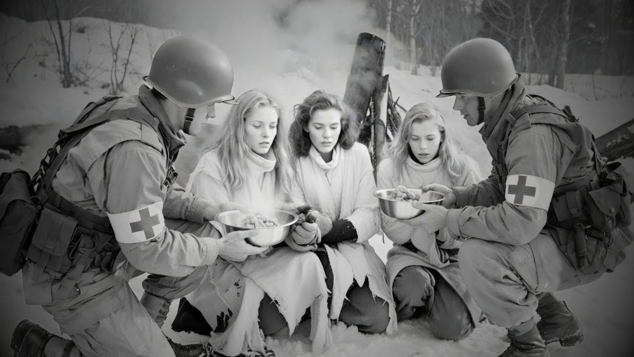 Beyond the Battle: The Moment American Medics Built a Fire to Save Shivering German Women POWs