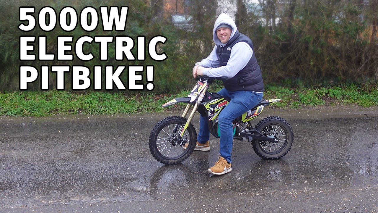 Turning a 48V electric dirt bike into a weapon! Sabvoton controller & test ride!