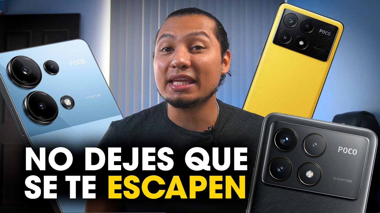 Los 3 Mejores POCO a Precios RIDÍCULOS! 📱💥