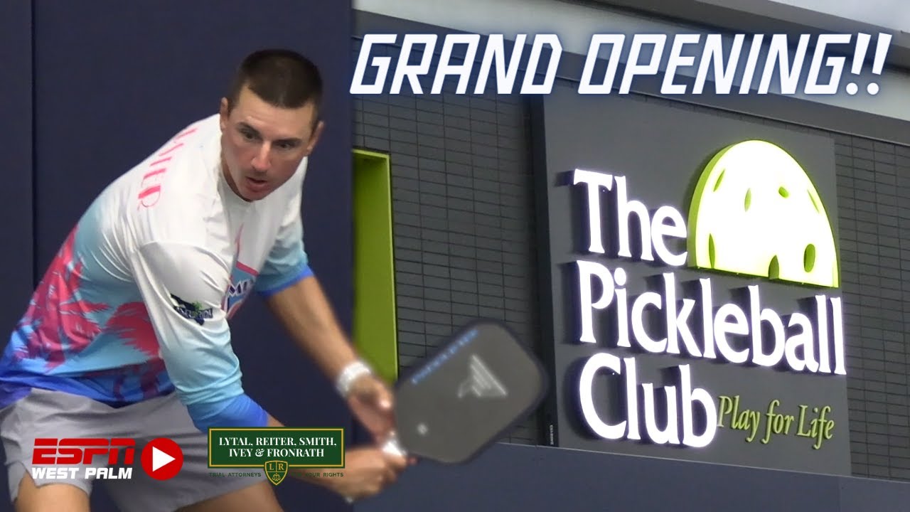 Pickleball Club Opens in Port St. Lucie | Pickleball