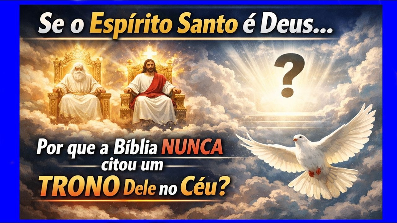 Se o Espírito Santo é Deus onde está seu trono no céu como tem Jesus e Deus Pai? O que diz a bíblia?
