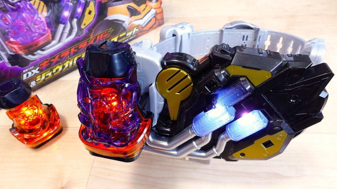 お前達にジャッジを下す！Game On！仮面ライダーダイモン & キマイラに変身！プレバン限定 DXキメラドライバー ツイン/トライキメラバイスタンプ レビュー！リバイス バトルファミリア