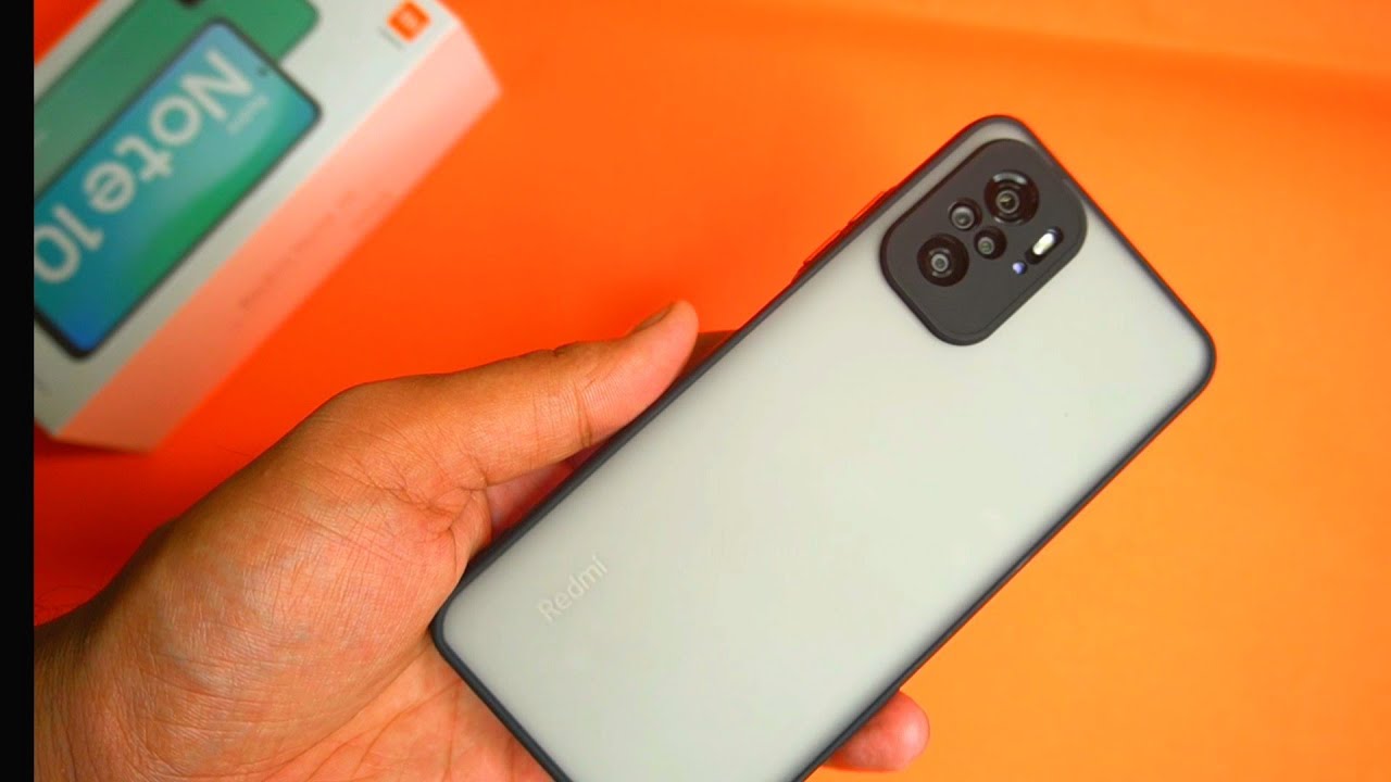 Redmi note 10 Best Back cover| Redmi Note 10 Smoke Transparent (Camera protector) Back cover, Case