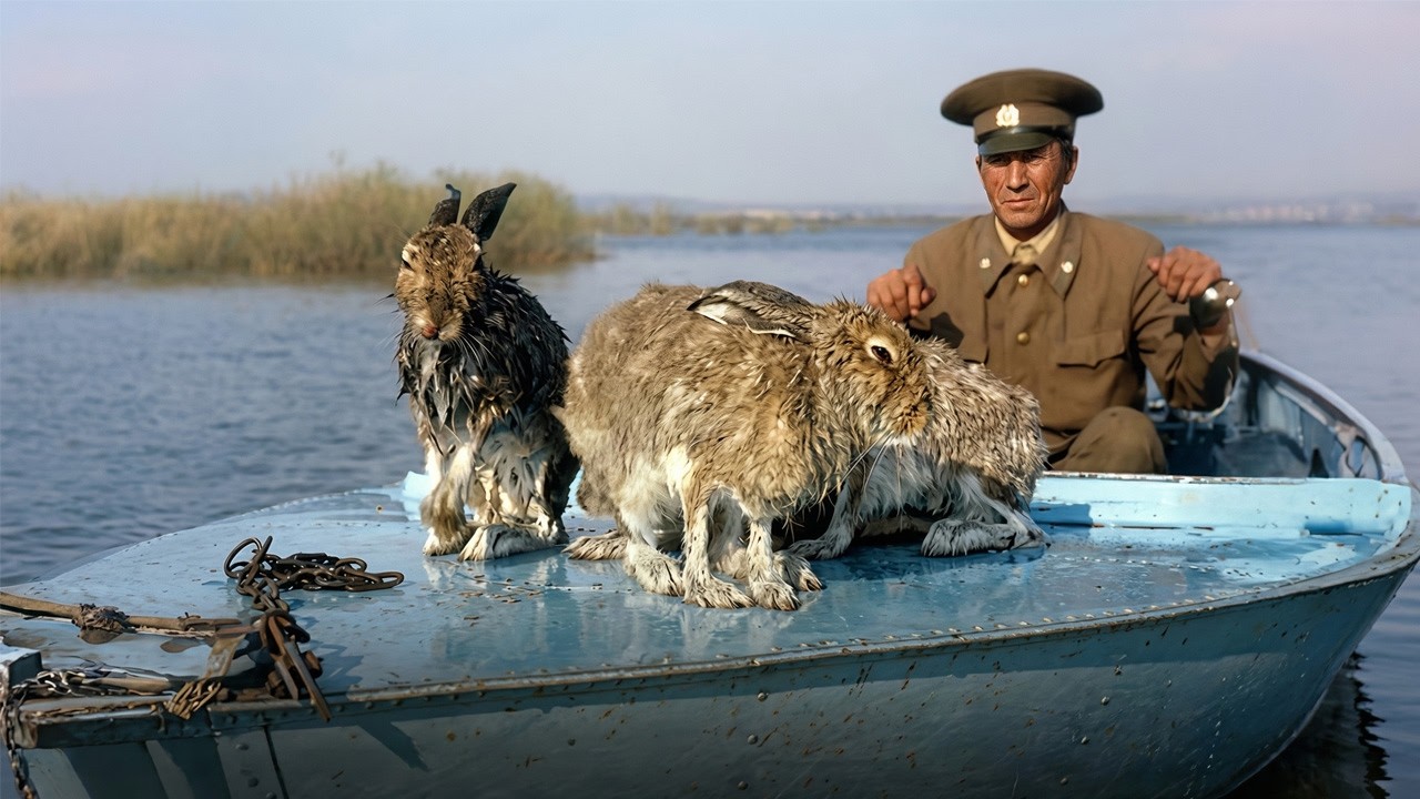 Егерь спас из ледяной воды тонущих зверей. То, что произошло дальше, поразило всех