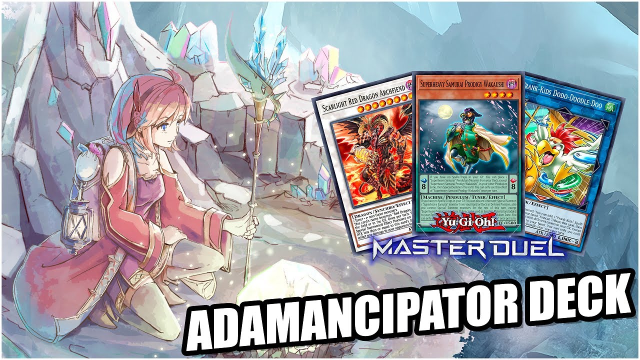 ¡¿QUIÉN DIJO QUE ESTABA MUERTO?! Adamancipator Superheavy Samurai Deck | Yu-Gi-Oh! Master Duel