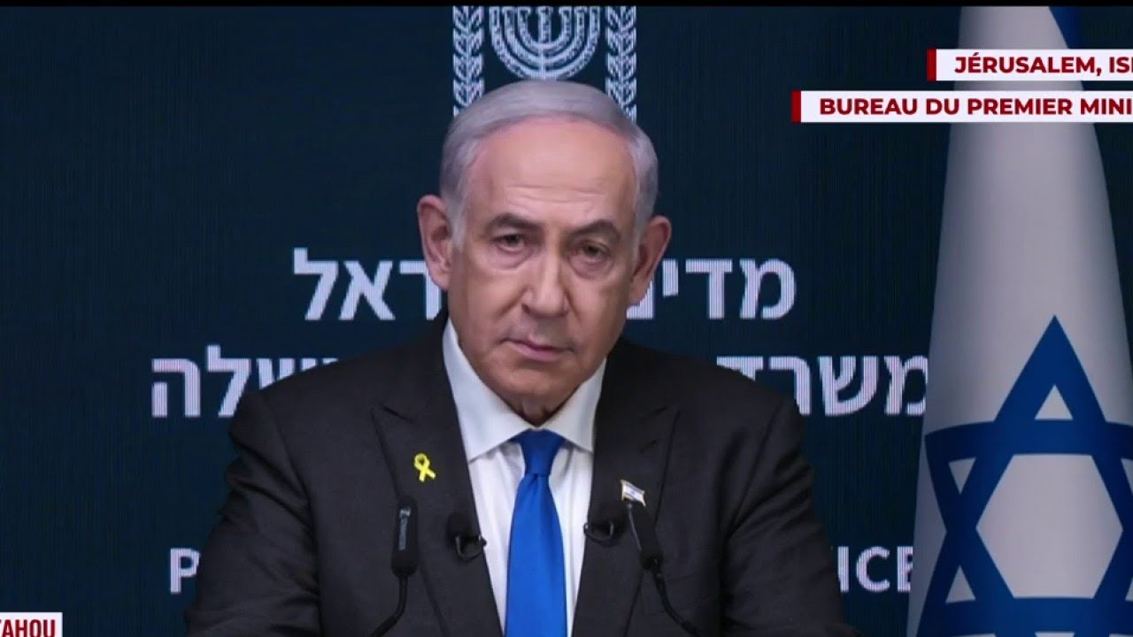 Conférence de presse de Benjamin Netanyahou