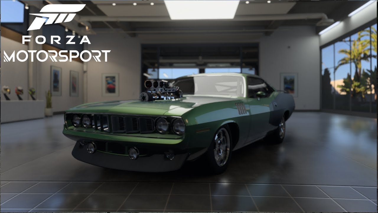 1971 PLYMOUTH CUDA 426 HEMI 752BHP SUPERCHARGED A CLASS 700 RWD RACE BUILD - FORZA MOTORSPORT